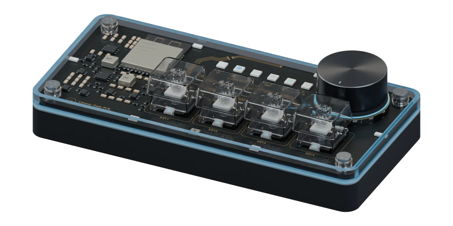 Listener four-key hardware
